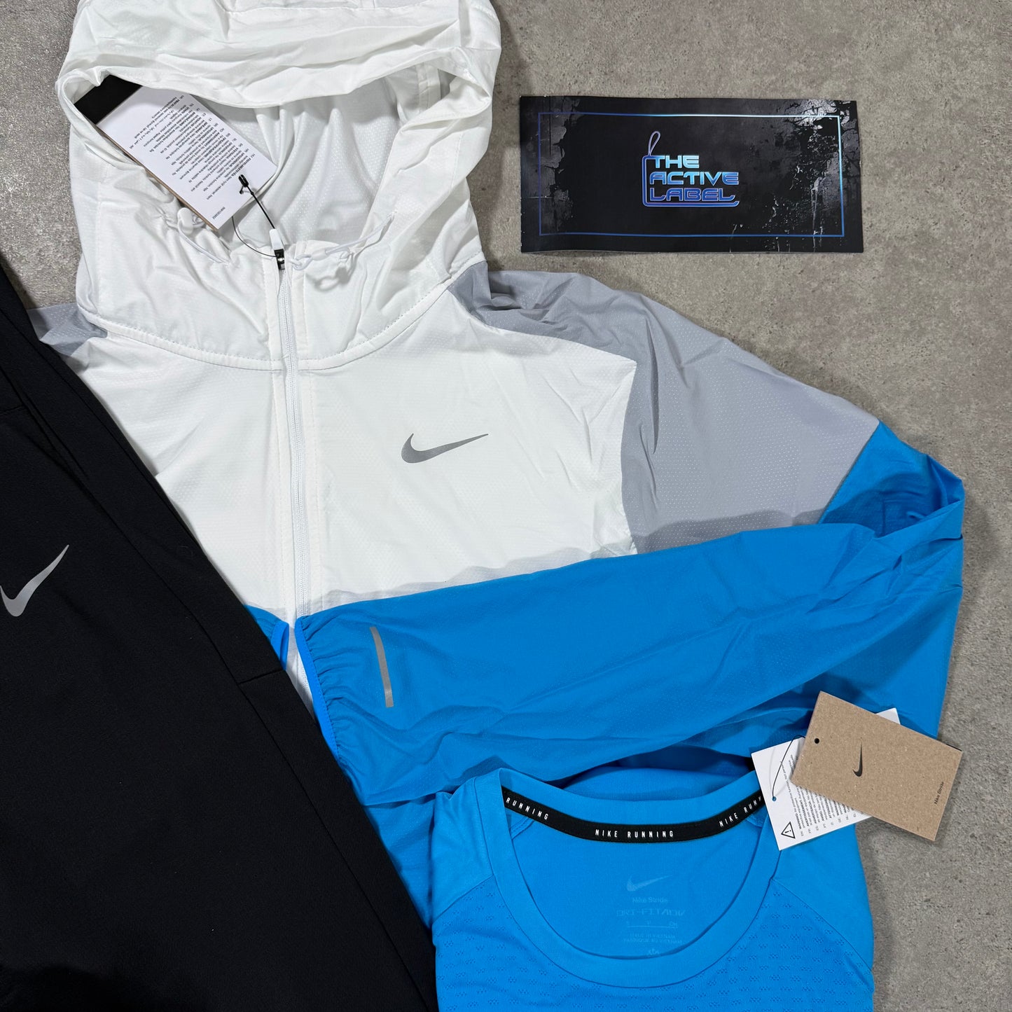 NIKE WINDRUNNER TRI-SET (BLUE/BLACK/WHITE)