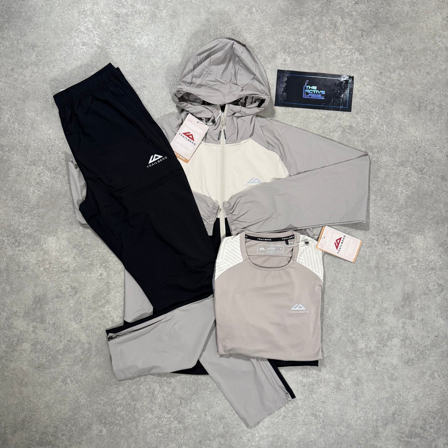 TRAILBERG FOCUS 3-PIECE (BEIGE/BLACK)