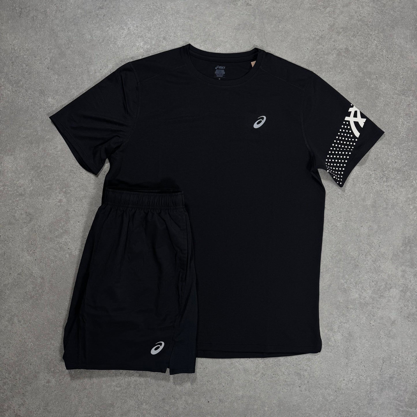 ASICS ICON SHORT SET (BLACK)