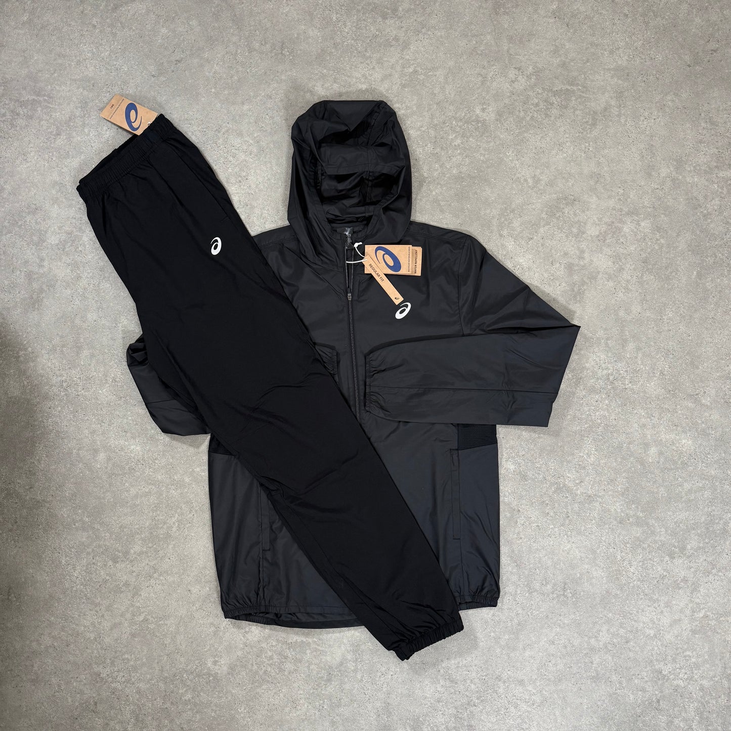 ASICS CORE WOVEN TRACKSUIT (BLACK)