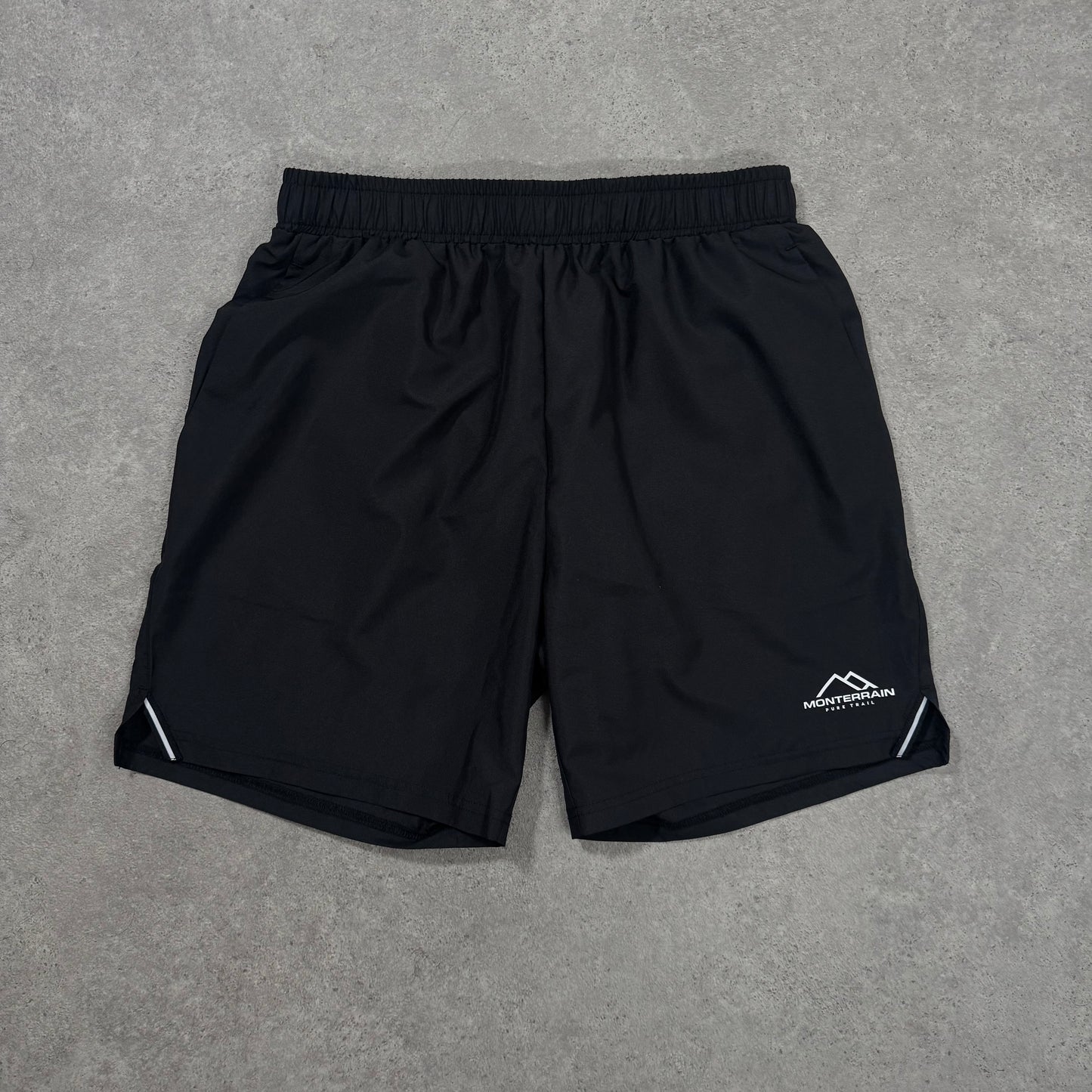 MONTERRAIN GLOW SHORTS (BLACK/ PINK)
