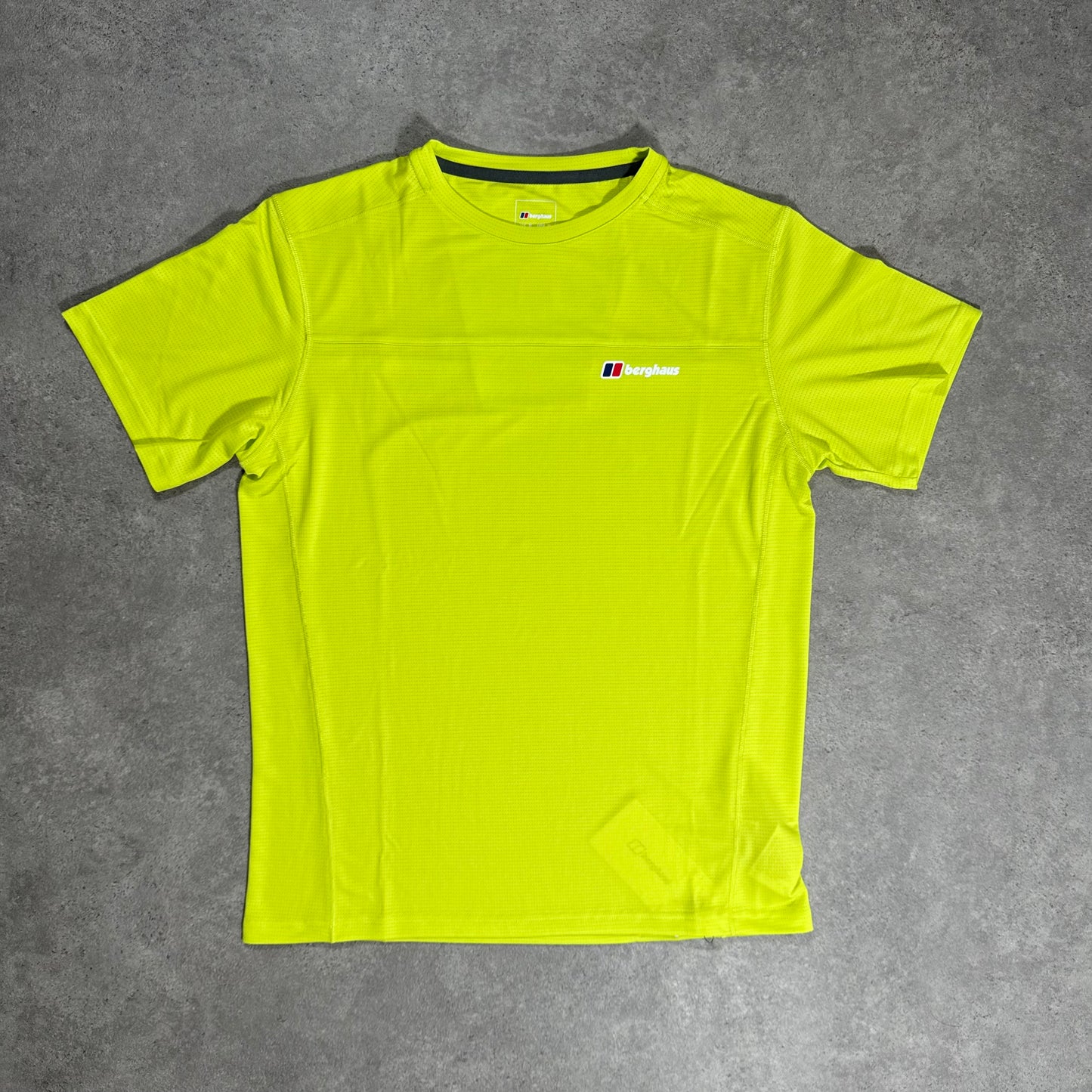 BERGAHAUS EXPLORER TECH T-SHIRT (YELLOW)