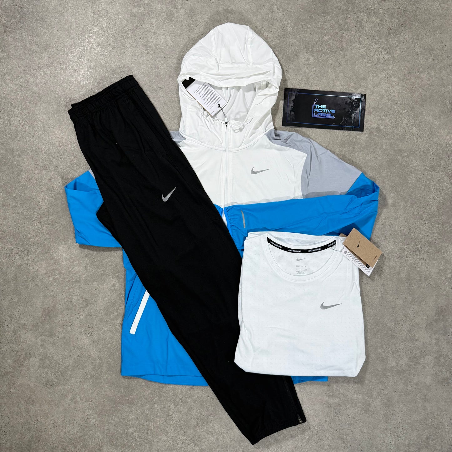 NIKE WINDRUNNER TRI-SET (BLUE/WHITE/BLACK)
