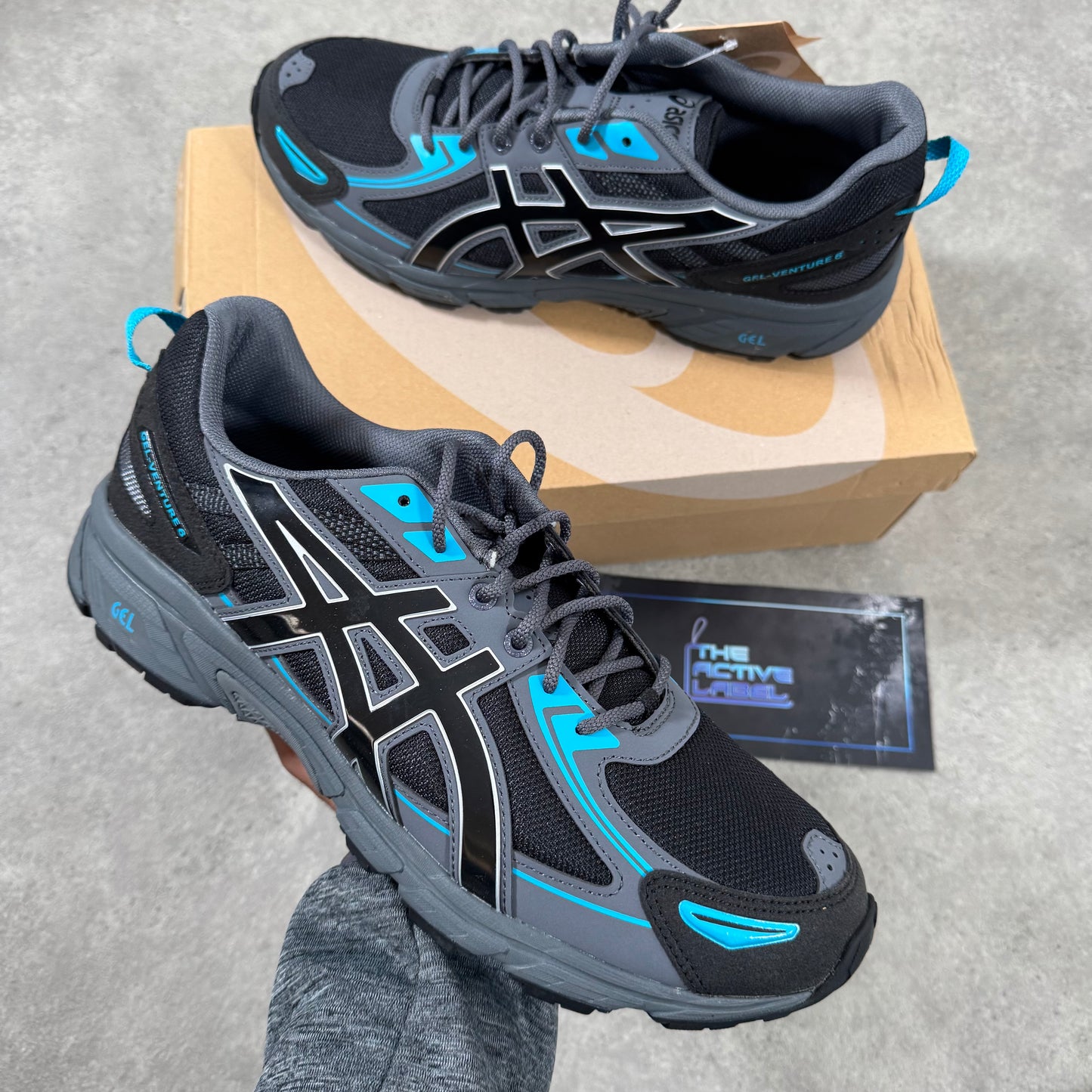 ASICS GEL-VENTURE 6 (BlACK / BLUE)