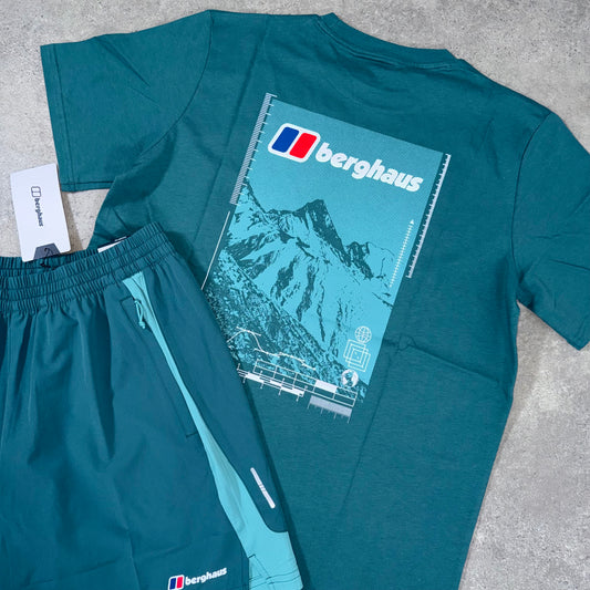 BERGHAUS METRICS SET (GREEN STORM)