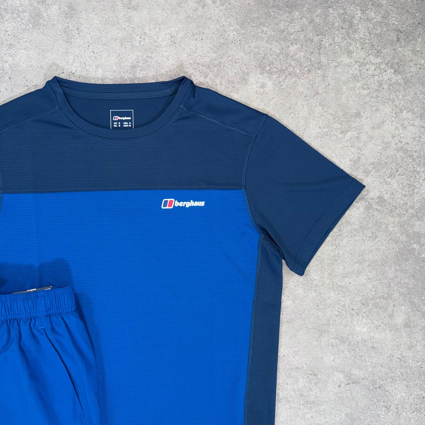BERGHAUS EXPLORER TECH SHORT SET (BLUE)