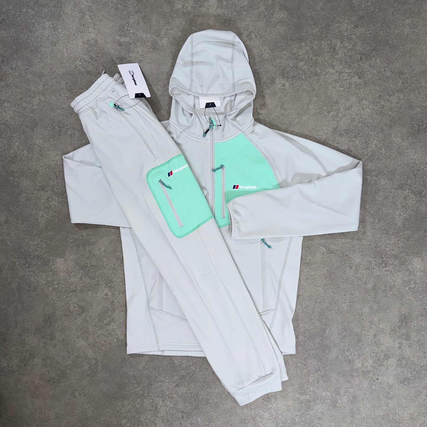 BERGHAUS PAVEY TRACKSUIT (GREY/MINT)