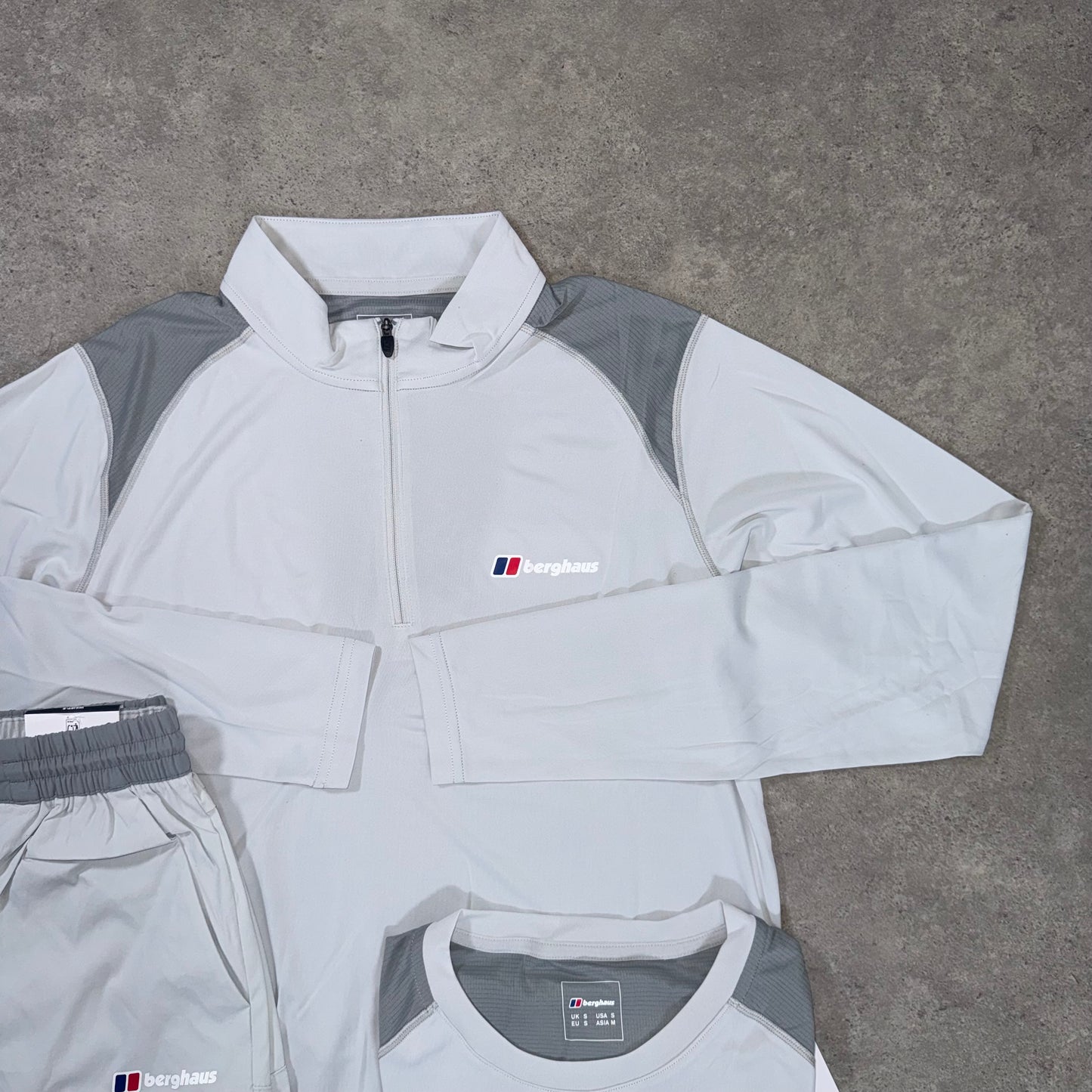BERGHAUS WAYSIDE TECH TRI-SET (GREY/STONE)