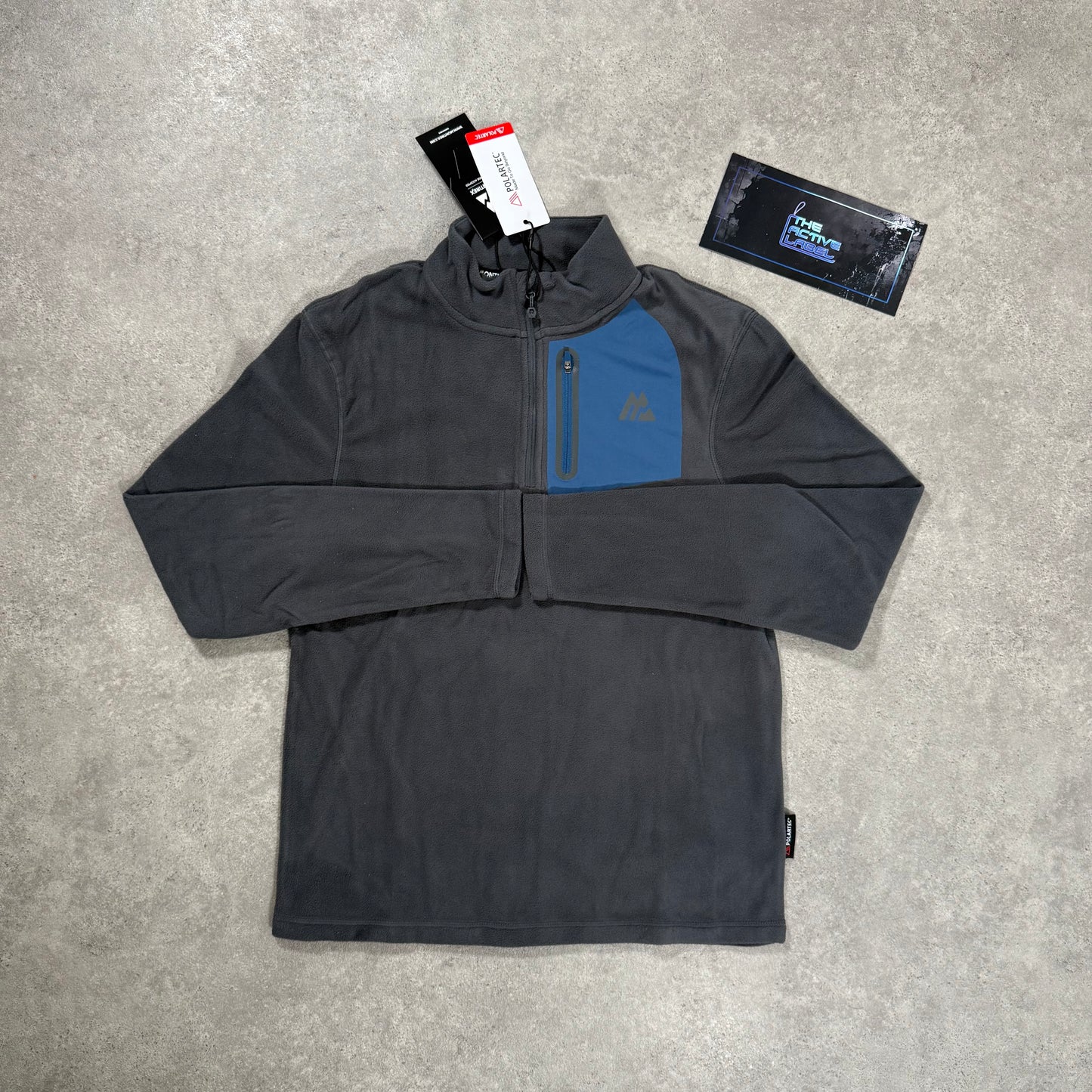 MONTIREX ASCENT POLARTEC FLEECE (BLUE/SLATE GREY)
