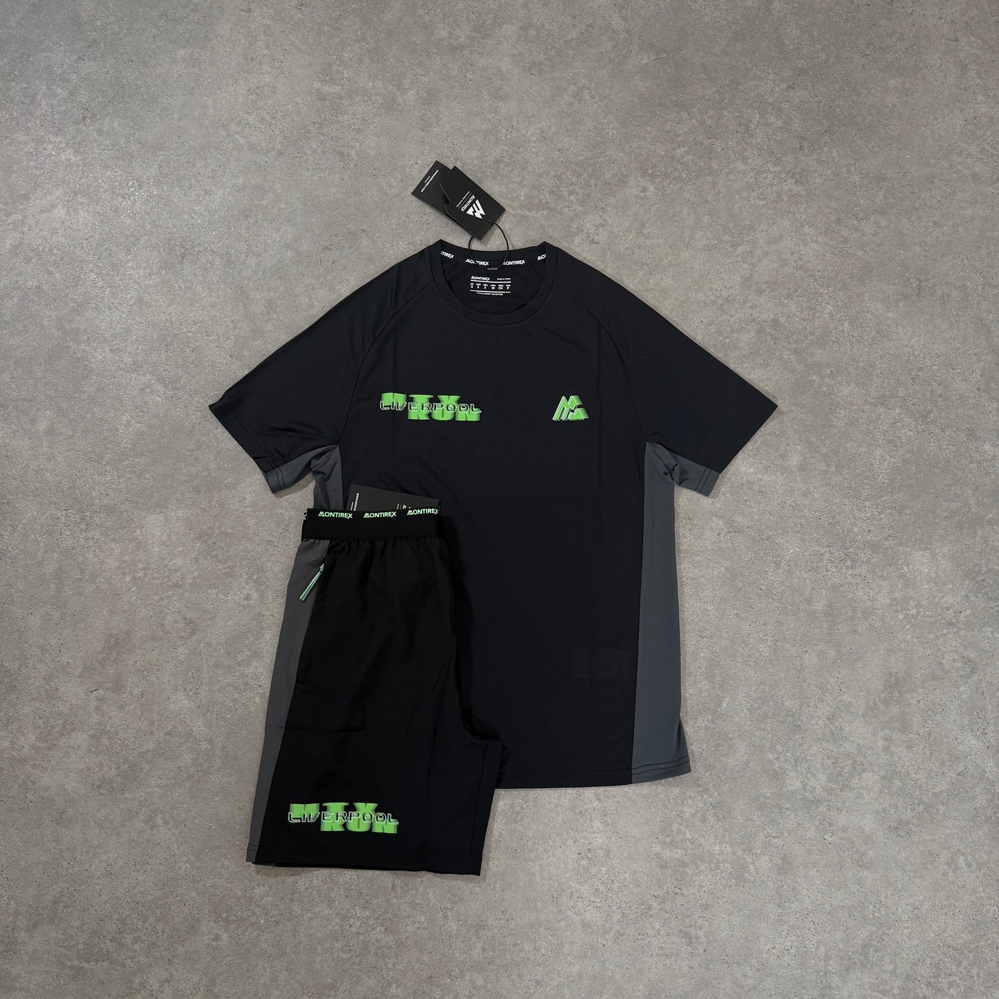 MONTIREX RUN CITY LIVERPOOL SET (BLACK/GREEN)