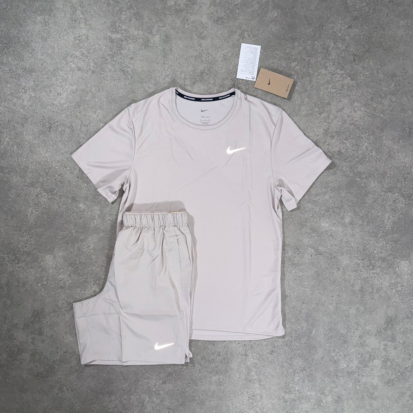NIKE MILER SHORT SET (CLAY)
