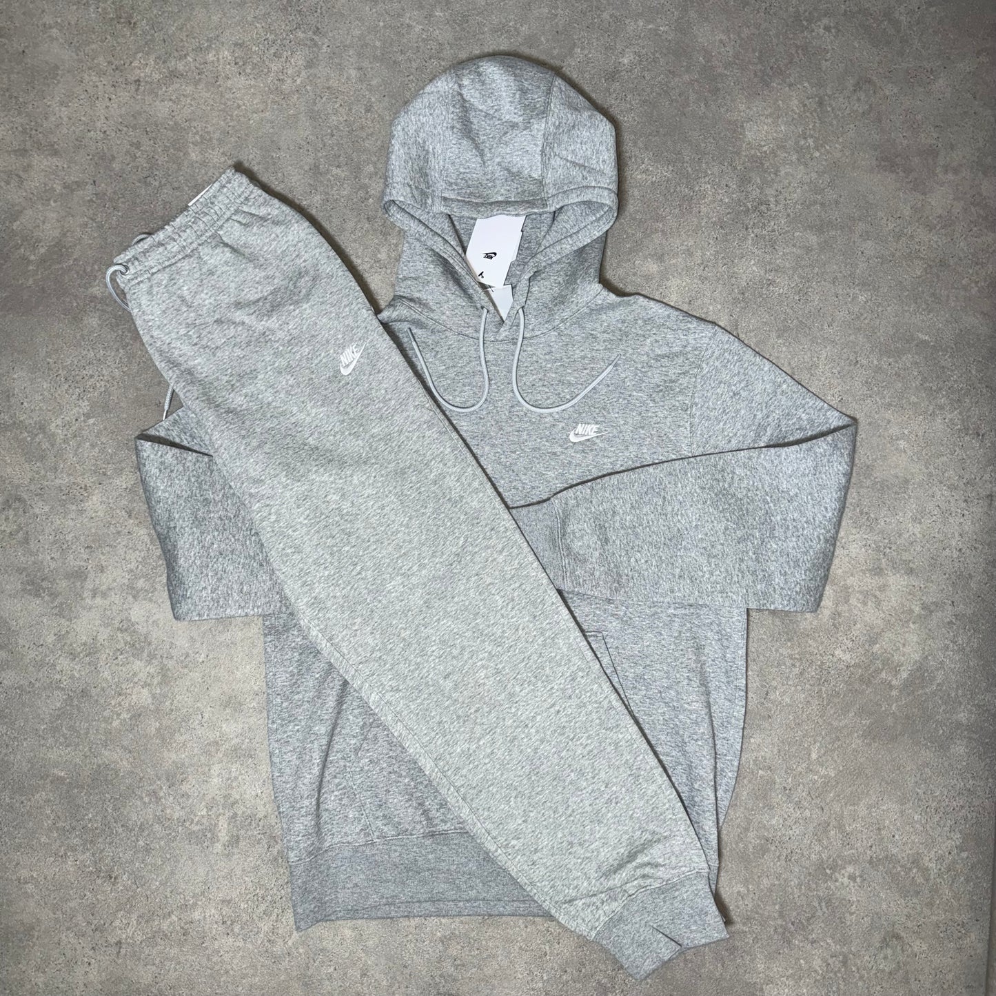 NIKE CLUB FLEECE TRACKSUIT (GREY)