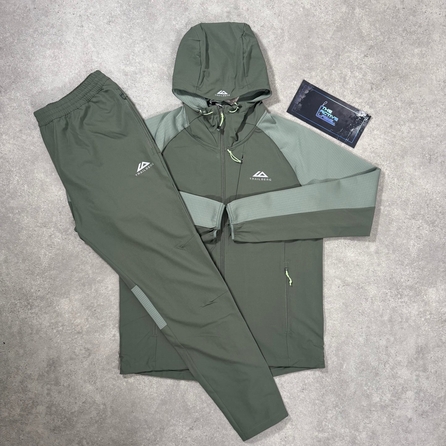 TRAILBERG RAPID DASH TRACKSUIT (KHAKI)