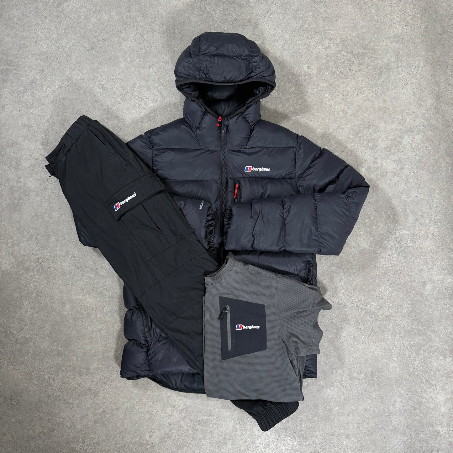 BERGHAUS URBAN TRI-SET (BLACK/GREY)
