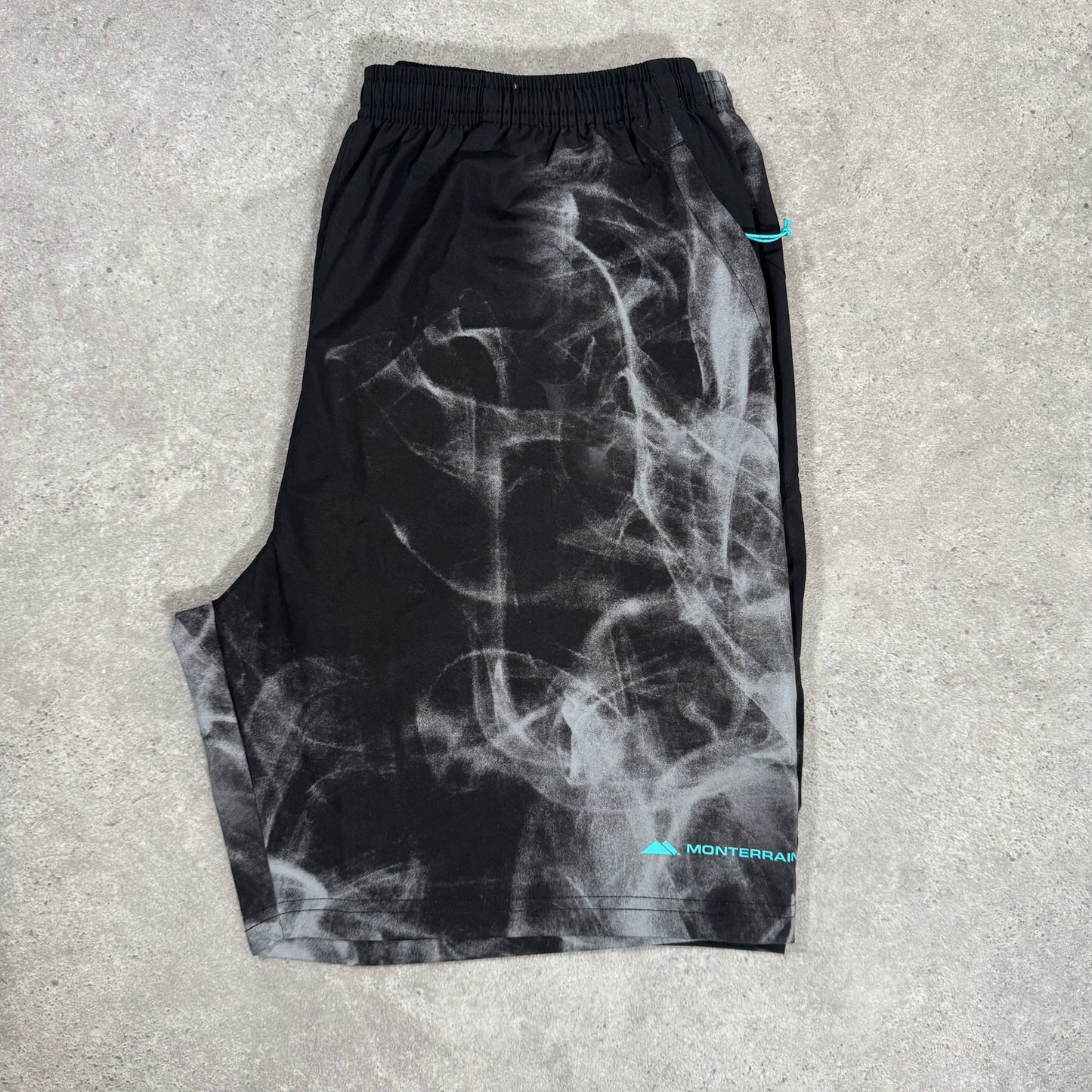 MONTERRAIN TRANSCEND SHORTS (BLUE/BLACK)