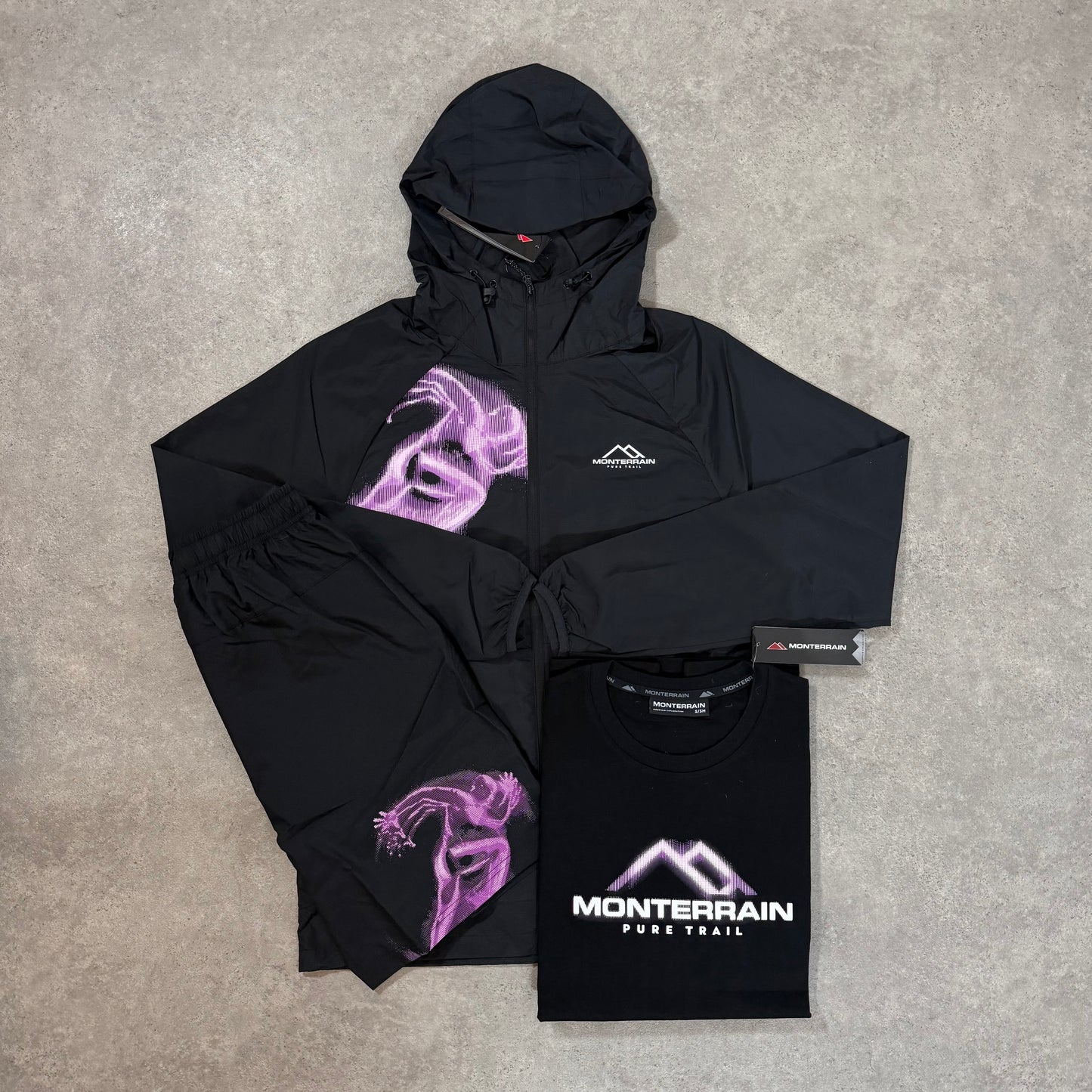 MONTERRAIN ELEVATE TRI-SET (PURPLE/BLACK)