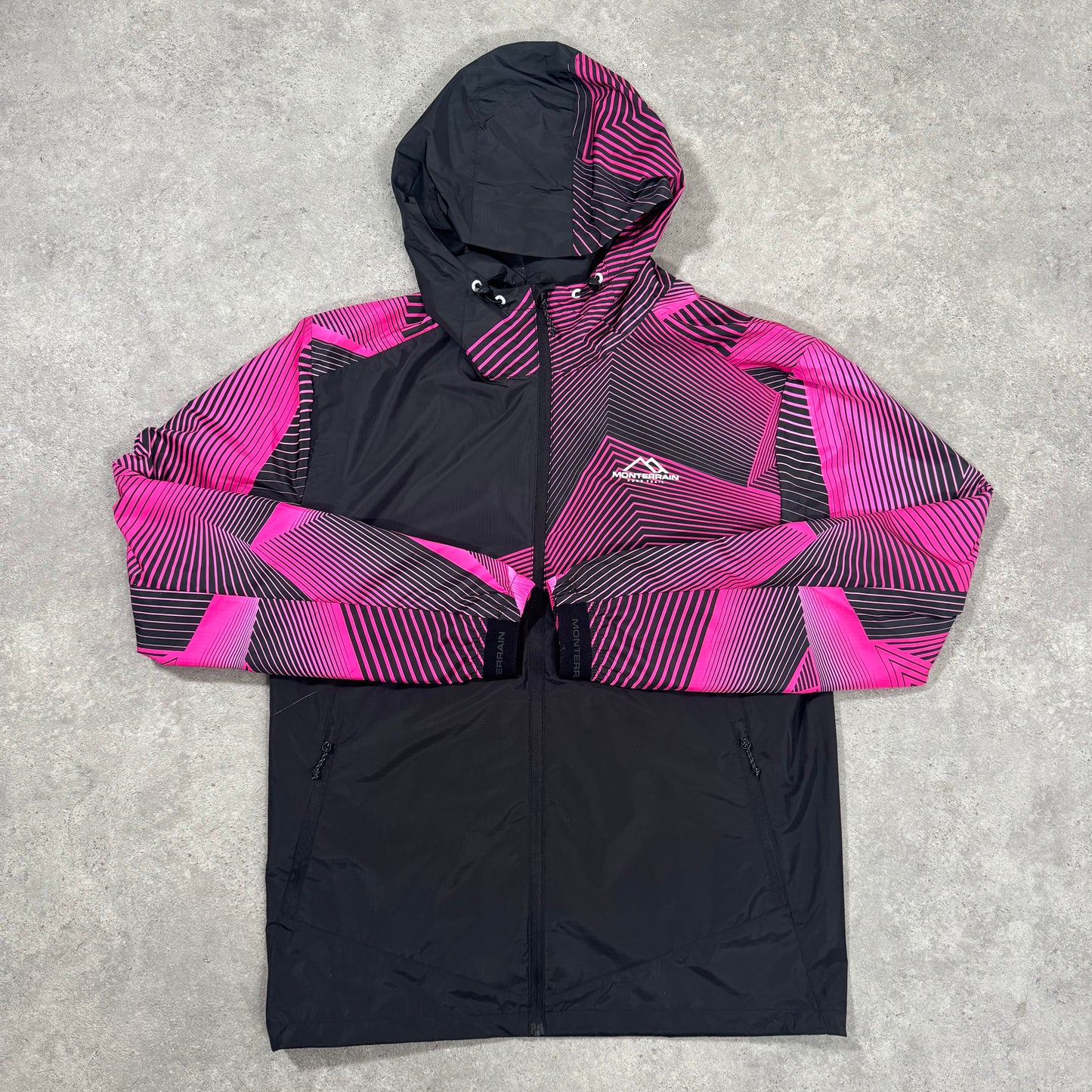 MONTERRAIN GLOW JACKET (BLACK/PINK)