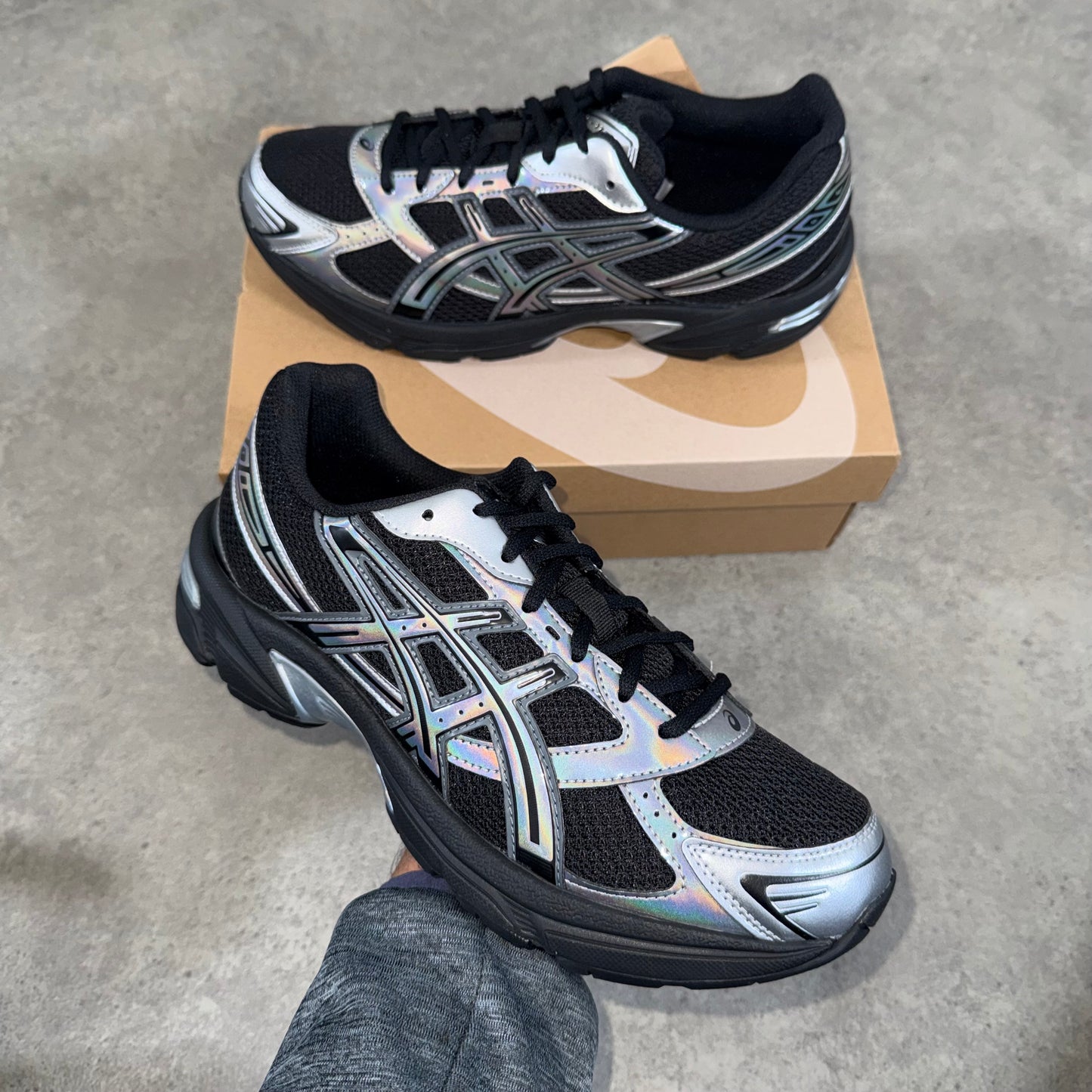 ASICS GEL-1130 (BLACK/SILVER)
