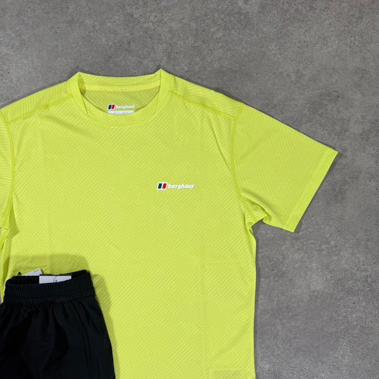 BERGHAUS DAWN TECH SHORT SET (BLACK/FLARE)