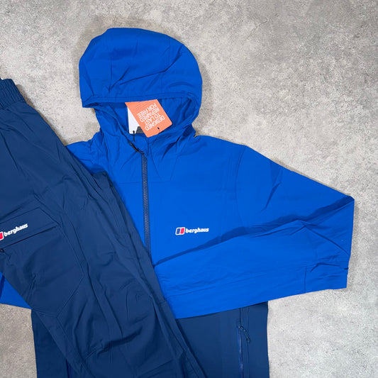 BERGHAUS THERAN WOVEN COLOUR BLOCK TRACKSUIT (BLUE/NAVY)