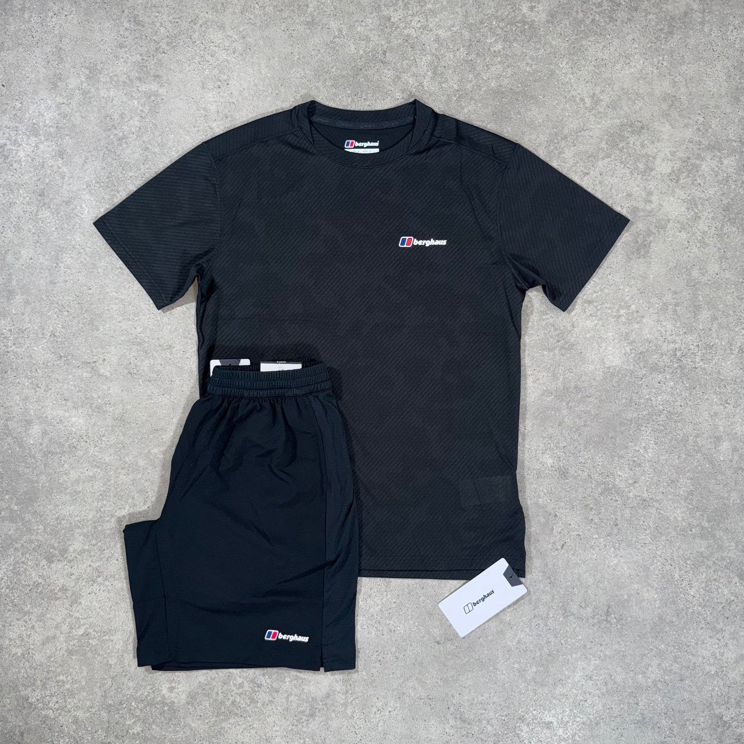 BERGHAUS DAWN TECH SHORT SET (BLACK)