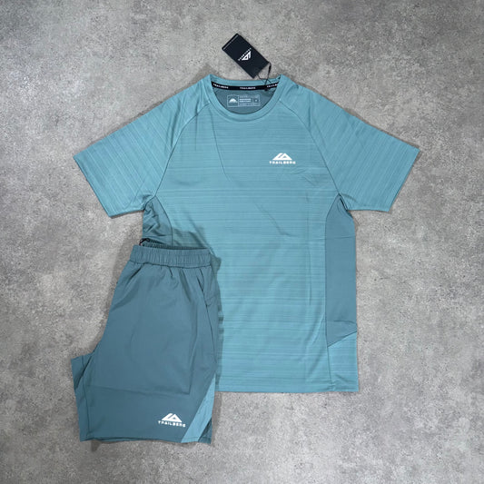 TRAILBERG CLOUD SHORT SET (DARK LAGOON)
