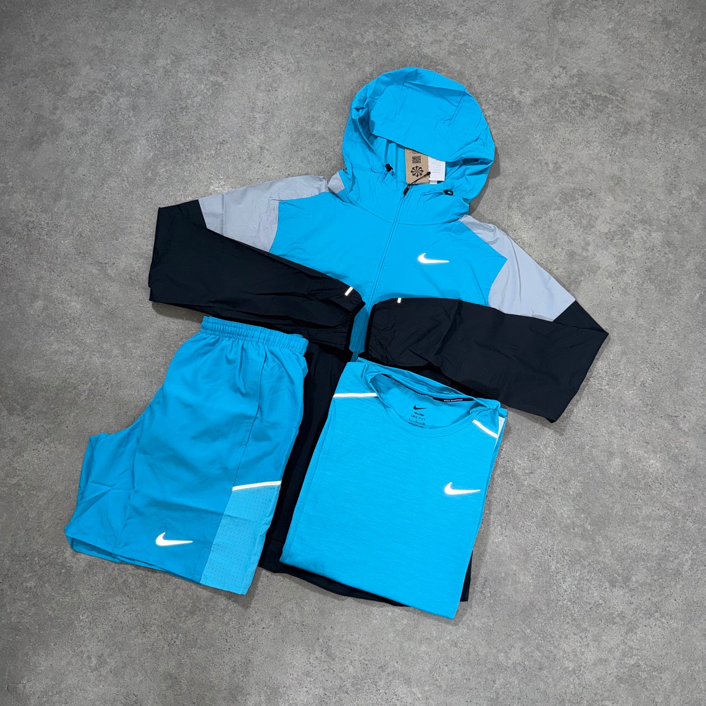 NIKE RUN REPEL TRI-SET (BLUE/GREY/BLACK)