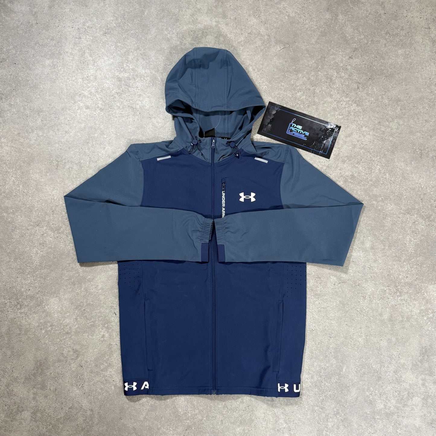 UNDER ARMOUR VANISH PERFORMANCE JACKET (BLUE)