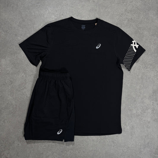 ASICS ICON SHORT SET (BLACK)