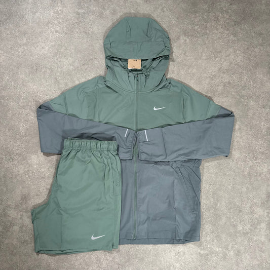 NIKE REPEL UV SHORT SET (CLAY GREEN)