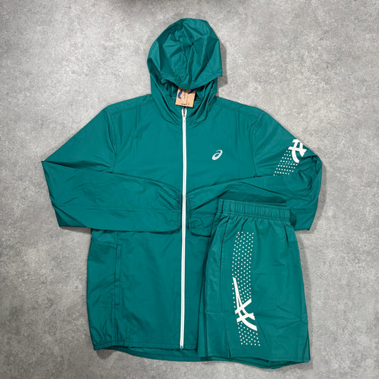 ASICS ICON SHORT SET (GREEN)