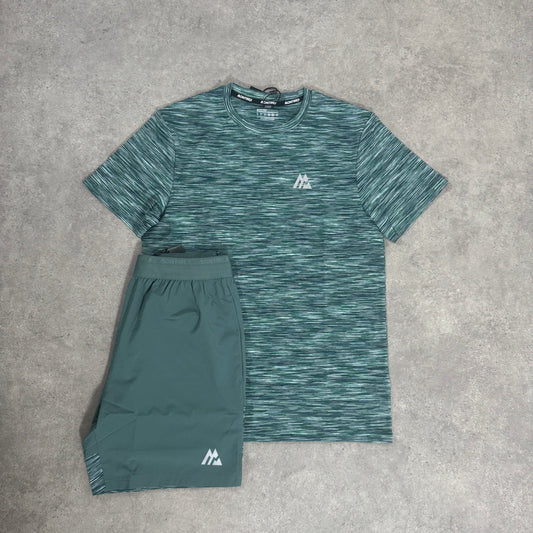 MONTIREX TRAIL PANEL SHORT SET (GREEN)