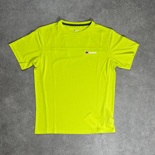 BERGAHAUS EXPLORER TECH T-SHIRT (YELLOW)