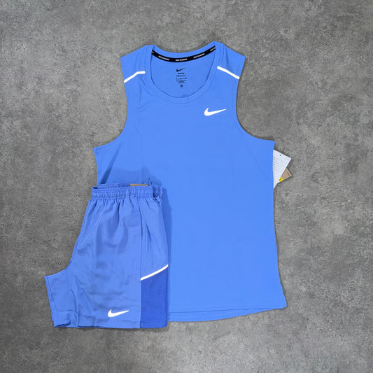 NIKE MILER VEST SET (BLUE)