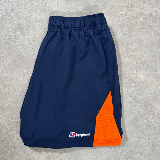 BERGHAUS STANOPE SHORTS (NAVY / ORANGE)