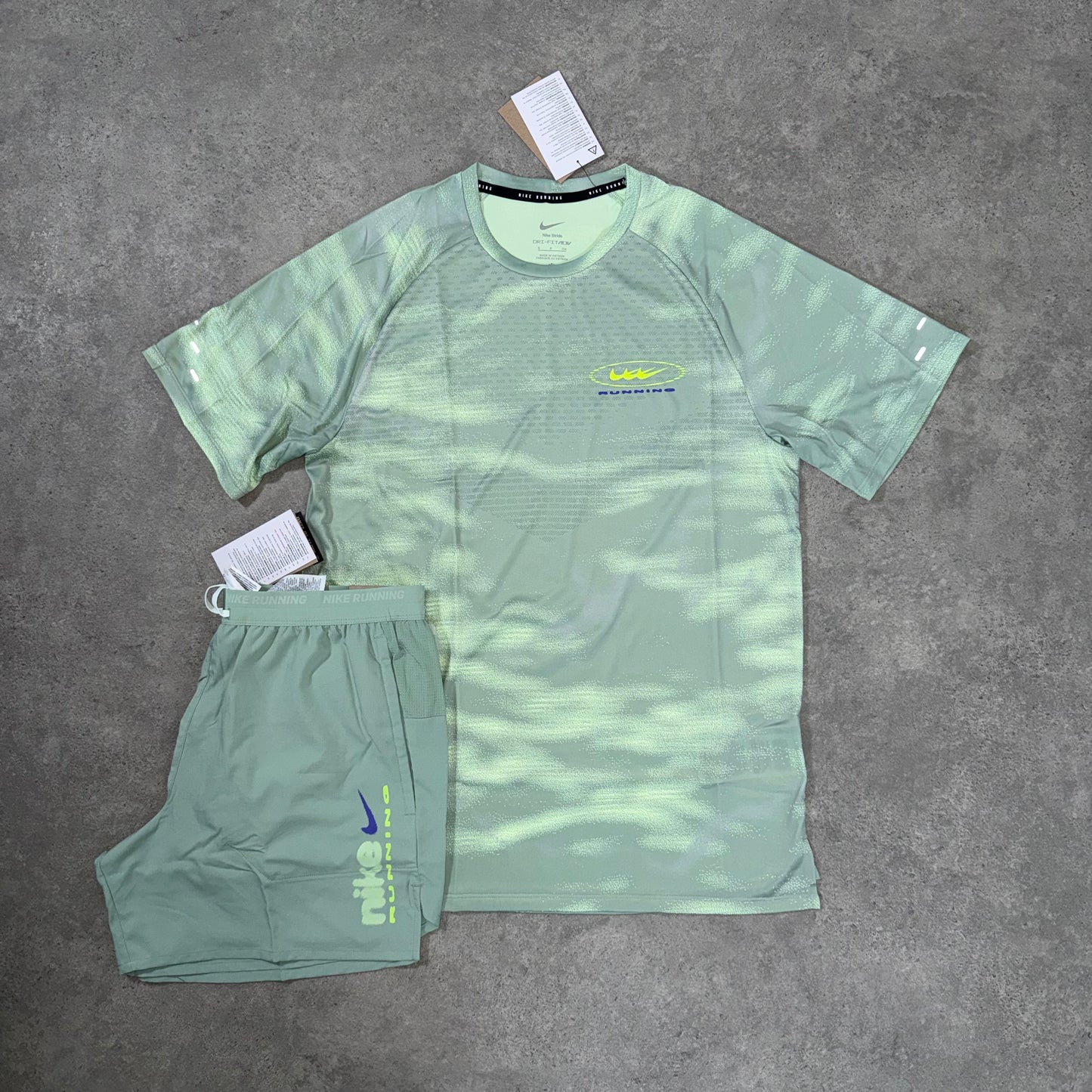 NIKE PINNACLE SHORT SET (GREEN)