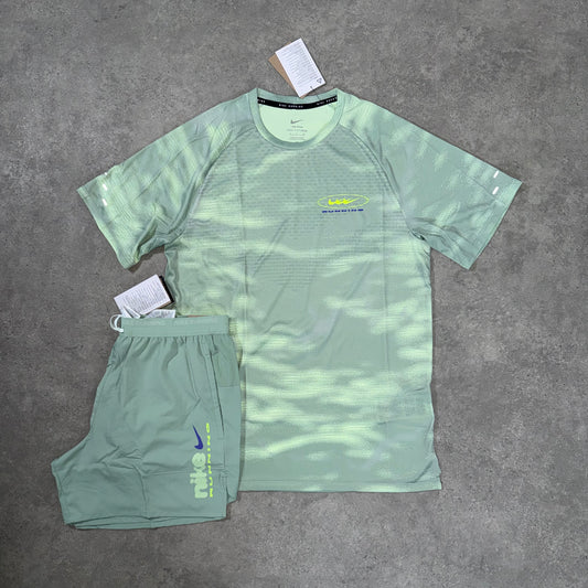 NIKE PINNACLE SHORT SET (GREEN)