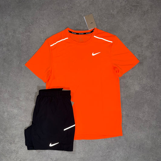 NIKE MILER 4.0 SET (ORANGE/BLACK)