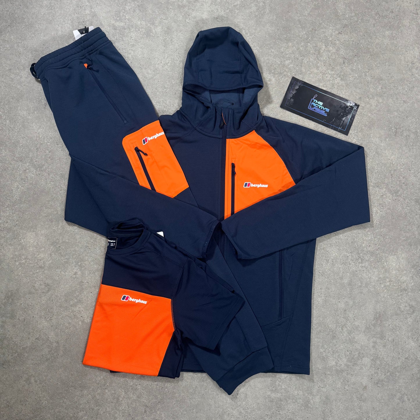 BERGHAUS PAVEY TRI-SET (NAVY/ ORANGE)