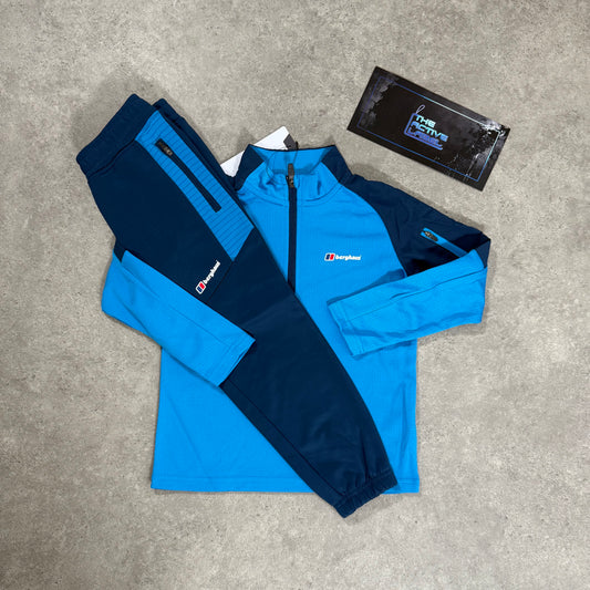 BERGHAUS JUNIOR TREK TRACKSUIT (BLUE/NAVY)