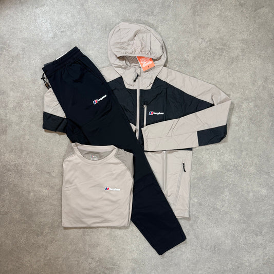 BERGHAUS ELTERDALE TRI-SET (BLACK/BEIGE)