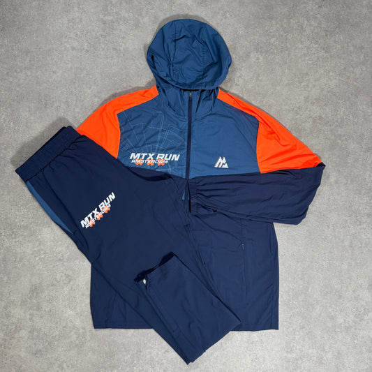 MONTIREX RUN CITY AMSTERDAM TRACKSUIT (ORANGE/NAVY)