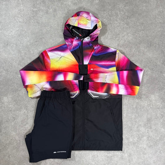MONTERRAIN HEATMAP JACKET SHORT SET (RED HEAT)
