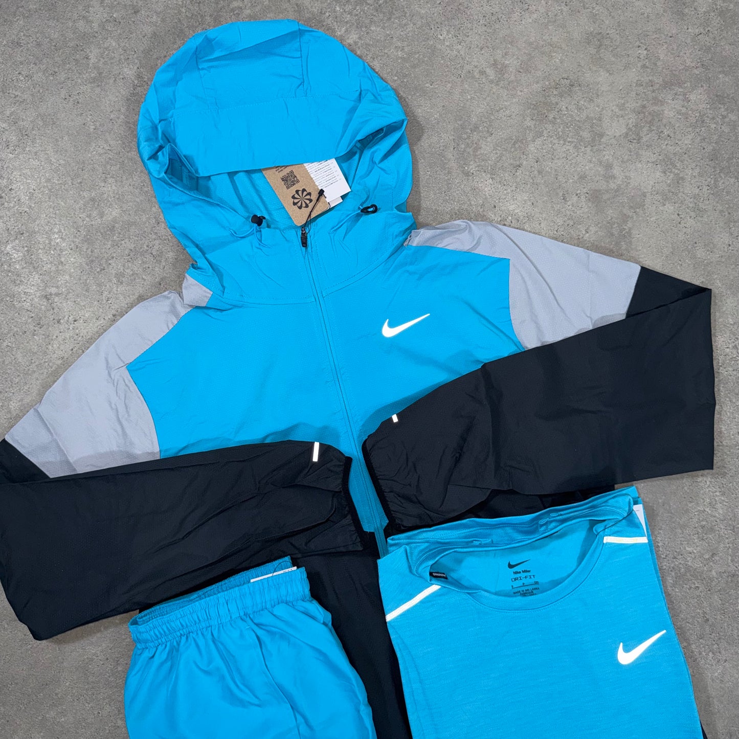 NIKE RUN REPEL TRI-SET (BLUE/GREY/BLACK)
