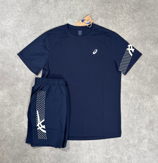 ASICS ICON SHORT SET (NAVY)