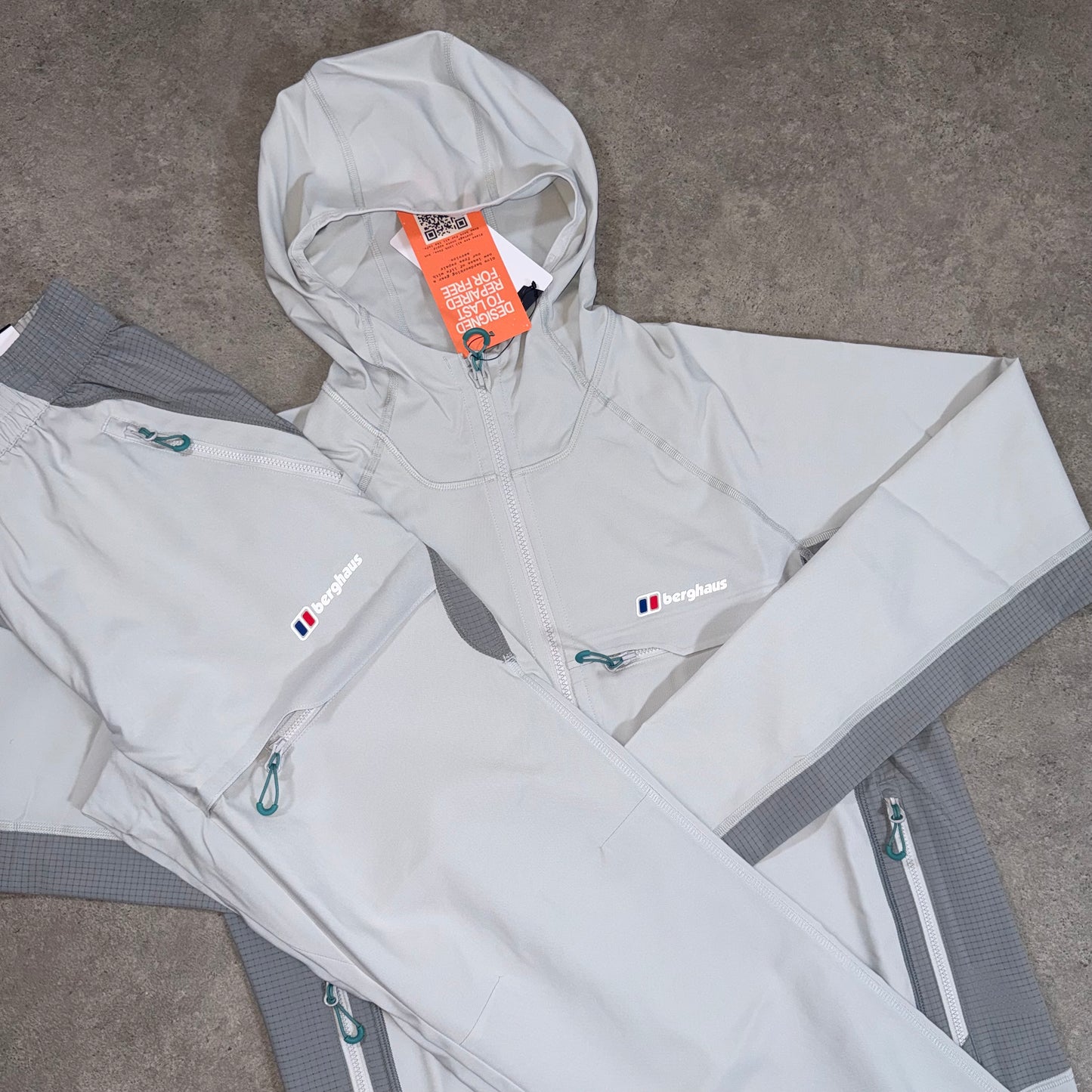 BERGHAUS WAVERTREE TRACKSUIT (GREY/STONE)