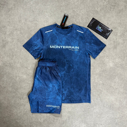 MONTERRAIN GLACIAL 2.0 REFLECTIVE SHORT SET (BLUE)