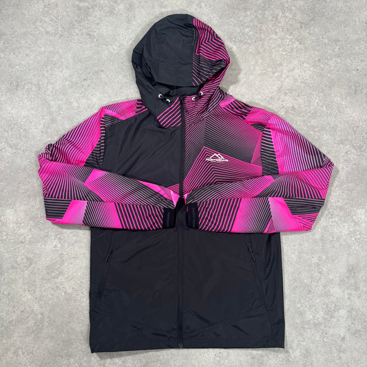 MONTERRAIN GLOW WINDRUNNER (BLACK/PINK)