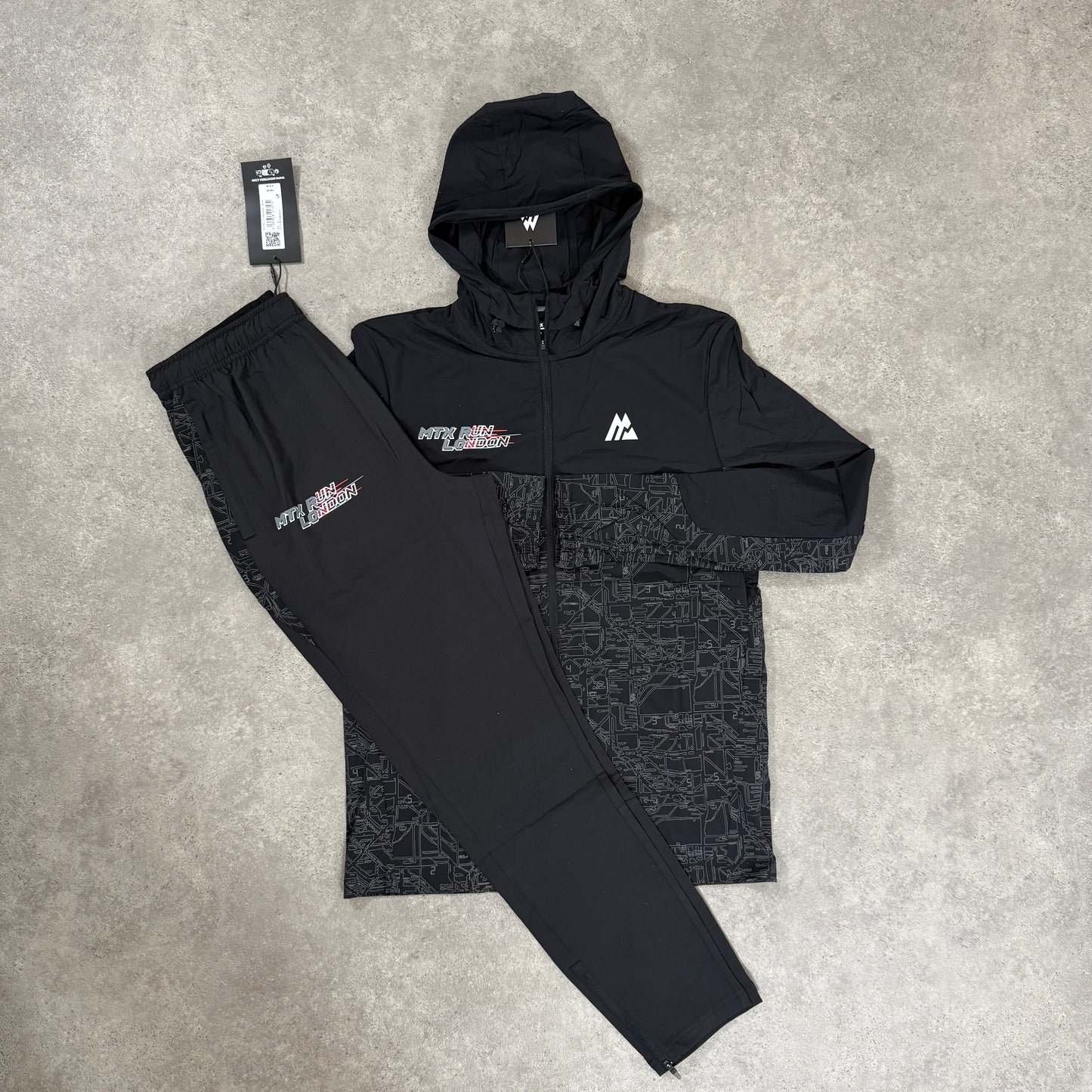 MONTERRAIN RUN CITY LDN TRACKSUIT (BLACK)