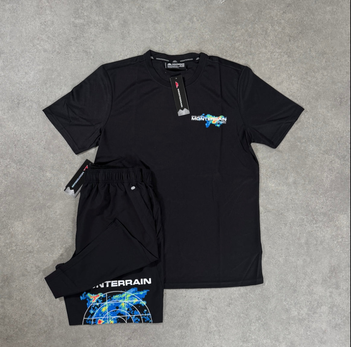 MONTERRAIN FORECAST SHORT SET (BLUE/BLACK)